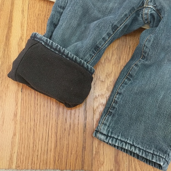 Baby Gap Fleece Lined Jeans - Picture 2 of 4